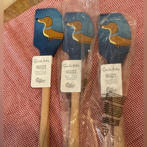 Dachshund Sur La Table spatula kitchen tool utensil Great Valentine’s Day gift - Picture 2 of 6